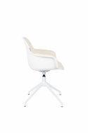 Chaise \'Albert\' pivotante - Blanc