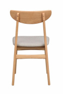Chaise \'Rodharn\' - Naturel/Gris