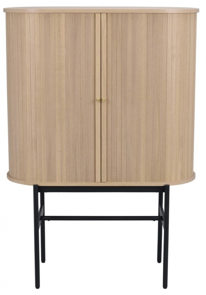 Armoire \'Haddington\' - Pigmentée en blanc/Noir dans le groupe Meubles / Étagères & rangement / Buffets chez Reforma (120133)