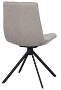 Fauteuil à bras \'Lowell\' pivotant - Gris
