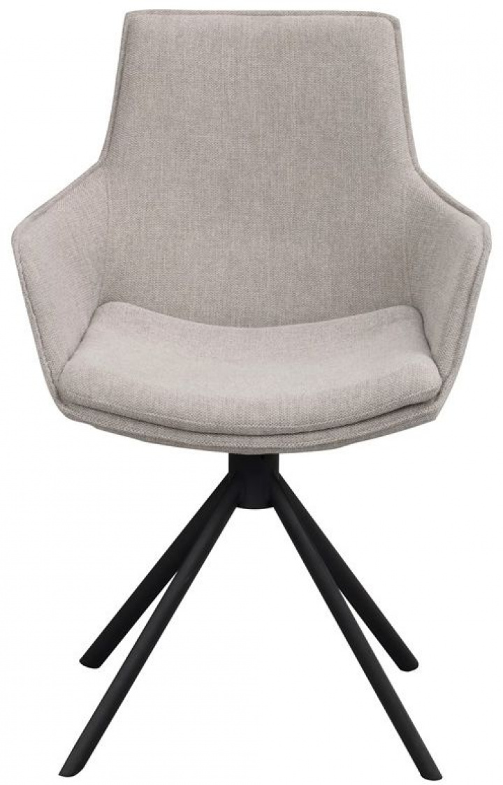 Fauteuil \'Lowell\' Pivotant - Gris dans le groupe Meubles / Meubles d\'assise / Chaises chez Reforma (120209)