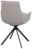 Fauteuil \'Lowell\' Pivotant - Gris