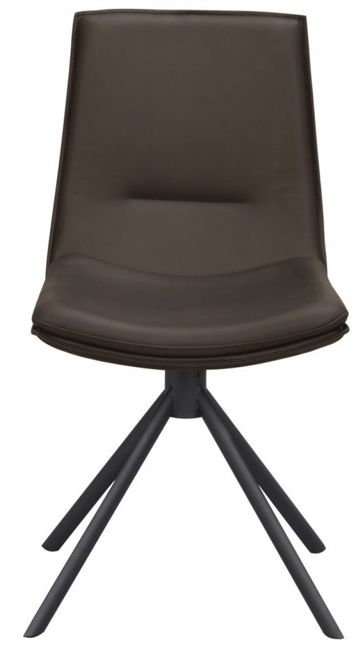 Fauteuil \'Lowell\' Pivotant - Marron dans le groupe Meubles / Meubles d\'assise / Chaises chez Reforma (120249)