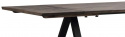 Table à manger \'Carradale\' 220x100cm - Marron/A-pied
