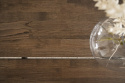 Table à manger \'Carradale\' 220x100cm - Marron/A-pied