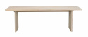 Table à manger \'Emmett\' 240x95cm - Naturel