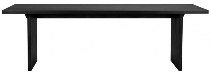 Table à manger \'Emmett\' 240x95cm - Noir dans le groupe Meubles / Tables / Table à manger chez Reforma (120354)