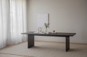 Table à manger \'Emmett\' 240x95cm - Noir