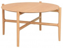 Table basse \'Holton\' Ronde 80cm - Naturel