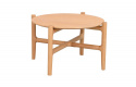 Table basse \'Holton\' Ronde 55cm - Naturel