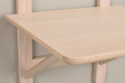Table de chevet \'Camrose\' - Naturel/Blanc
