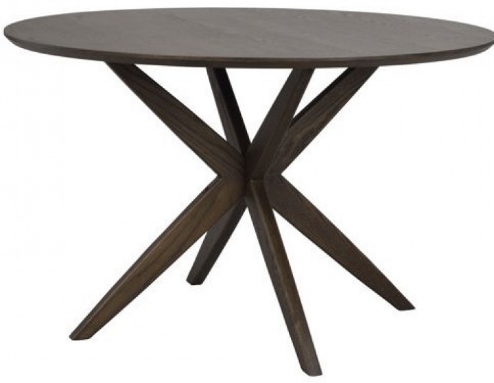 Table à manger \'Calverton\' Ronde 120cm - Brun dans le groupe Meubles / Tables / Tables rondes chez Reforma (120652)