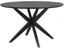 Table à manger \'Calverton\' Ronde 120cm - Noir