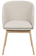 Fauteuil \'Windham\' - Beige/Chêne