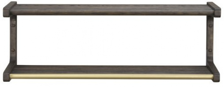 Porte-manteau \'Inverness\' 80cm - Brun dans le groupe Meubles / Étagères & rangement / Étagères à chapeaux et à chaussures chez Reforma (120730)