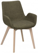 Fauteuil \'Drimsdale\' - Vert/Blanc pigmenté