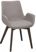 Fauteuil \'Drimsdale\' - Gris/Brun