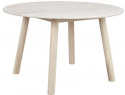 Table à manger \'Taransay\' Ronde 125cm - Beige/Blanc pigmenté