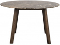 Table à manger \'Taransay\' Ronde 125cm - Marron