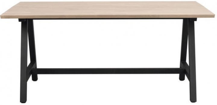 Table à manger \'Carradale\' 170x100cm - Pigmenté blanc/Pieds en A dans le groupe Meubles / Tables / Table à manger chez Reforma (120884)