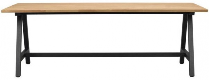 Table à manger \'Carradale\' 220x100cm - Chêne/Pieds en A dans le groupe Meubles / Tables / Table à manger chez Reforma (120897)