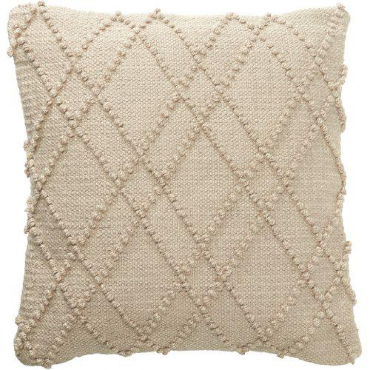 Housse de coussin \'Alma\' 50x50 - Beige dans le groupe Décoration / Textiles / Housses de coussin chez Reforma (1209-47-021)