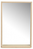 Miroir \'Hillmond\' 60x40cm - Chêne clair