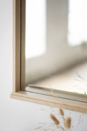 Miroir \'Hillmond\' 60x40cm - Chêne clair