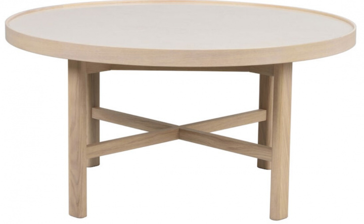 Table basse \'Marsden\' Ronde 90cm - Chêne clair dans le groupe Responsible / Meubles chez Reforma (121094)