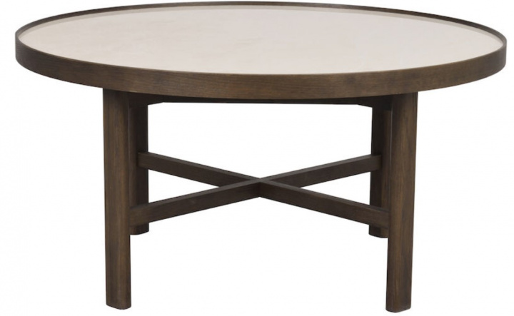 Table basse \'Marsden\' Ronde 90cm - Brun dans le groupe Meubles / Tables chez Reforma (121096)