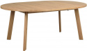 Table à manger \'Glenside\' Ronde 130cm - Chêne