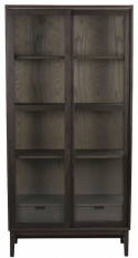 Vitrine \'Hazelton\' - Brun