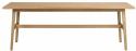 Table à manger \'Plainfield\' 220x100cm - Chêne
