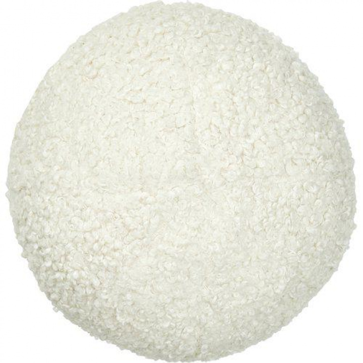 Coussin décoratif \'Elsie\' 25cm - Blanc dans le groupe Décoration / Textiles / Coussins décoratifs chez Reforma (1225-49-002)