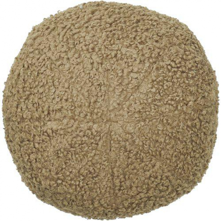 Coussin décoratif \'Elsie\' 25cm - Beige/Brun dans le groupe Décoration / Textiles / Coussins décoratifs chez Reforma (1225-49-062)