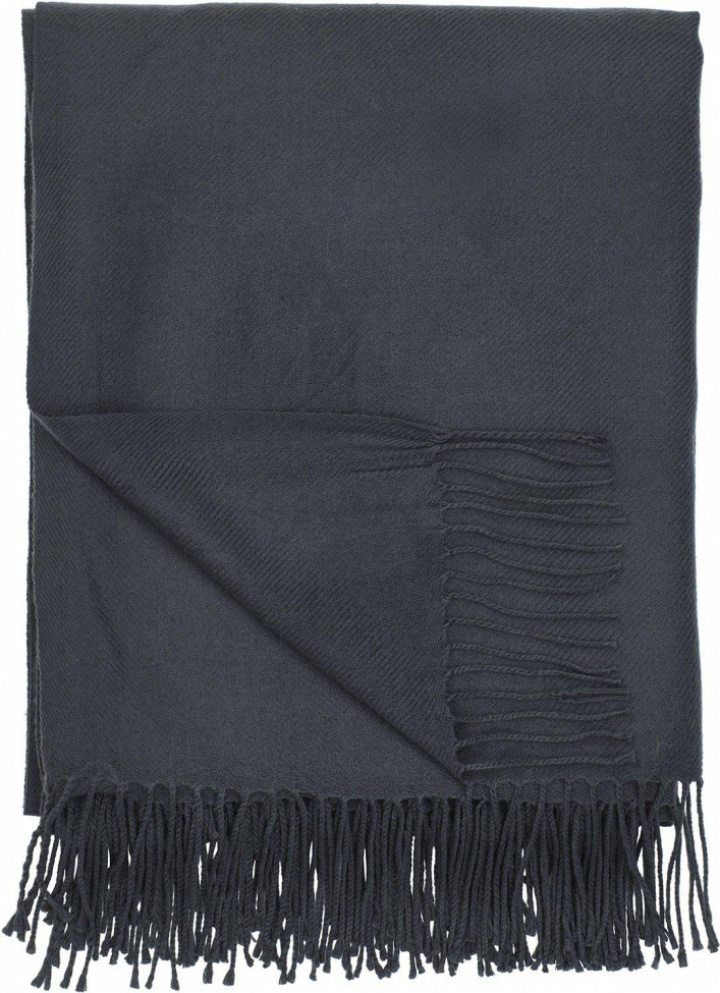 Plaid \'Samir\' 130x170 - Gris dans le groupe Décoration / Textiles / Plaids & couvertures chez Reforma (1226-71-010)