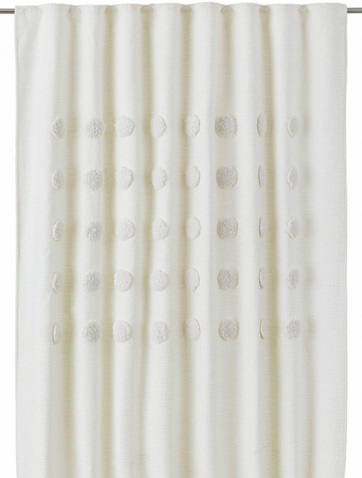 Rideau \'Pom\' 140x280 - Blanc cassé dans le groupe Chambres / Chambre chez Reforma (1227-20-002)