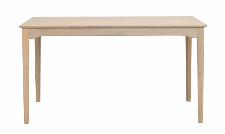 Table à manger \'Markham\' 140cm - Pigmenté blanc dans le groupe Meubles / Tables / Table à manger chez Reforma (123128)