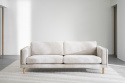 Canapé 3 places \'Braden\' - Beige clair/chêne
