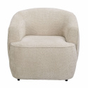 Fauteuil \'Dermot\' - Beige clair