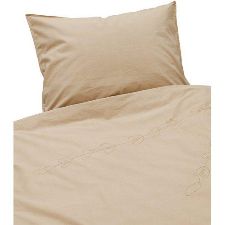 Housse de lit \'Amie\' 150x210 - Marron/Beige dans le groupe Décoration / Textiles / Linge de lit chez Reforma (1266-74-062)