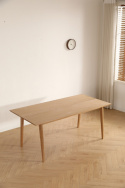 Table à manger \'Saba\' 180x90 cm - Chêne