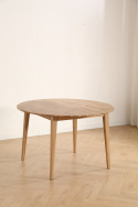 Table à manger \'Saba\' ronde 120 cm - Chêne