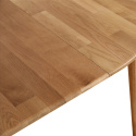 Table à manger \'Saba\' ronde 120 cm - Chêne