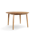 Table à manger \'Saba\' ronde 120 cm - Chêne