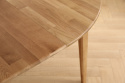 Table à manger \'Saba\' ronde 120 cm - Chêne