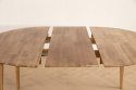 Table à manger \'Saba\' ronde 120 cm - Chêne
