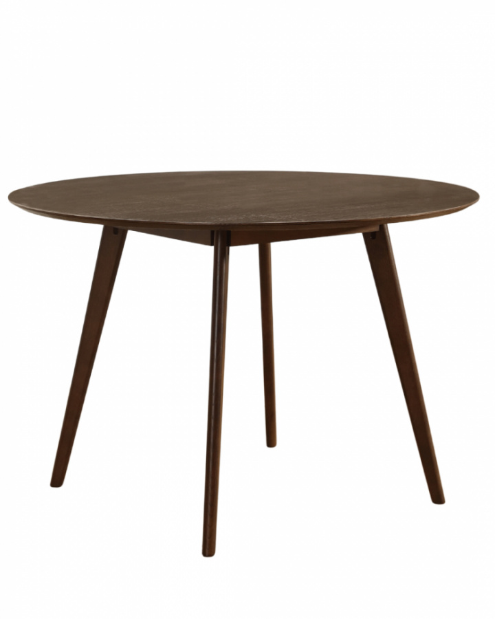 Table à manger \'Luma \' Ronde 115 cm - Noyer dans le groupe Meubles / Tables / Table à manger chez Reforma (1273-walnut)