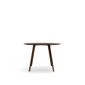 Table à manger \'Luma \' Ronde 115 cm - Noyer