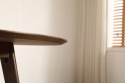 Table à manger \'Luma \' Ronde 115 cm - Noyer